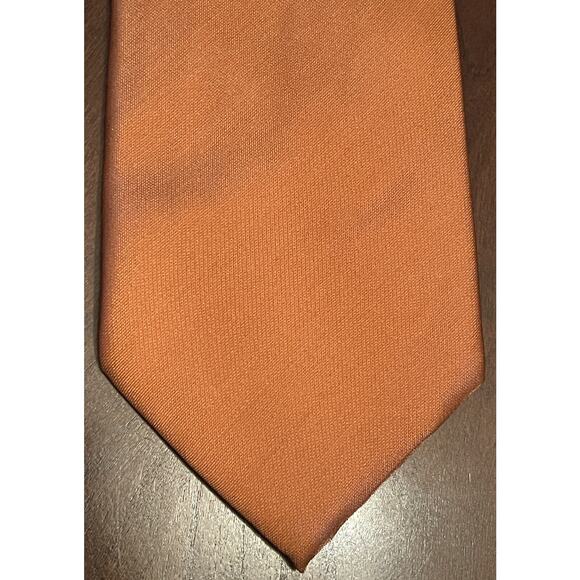 Stafford Performance Orange 60% Silk 40% Nylon Men’s Neck Tie Made In China - Picture 1 of 9